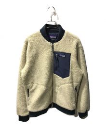 Patagonia（パタゴニア）の古着「レトロXボマージャケット」｜アイボリー×ネイビー