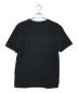 FENDI (フェンディ) ブラックピケ Tシャツ ブラック サイズ:S：18000円