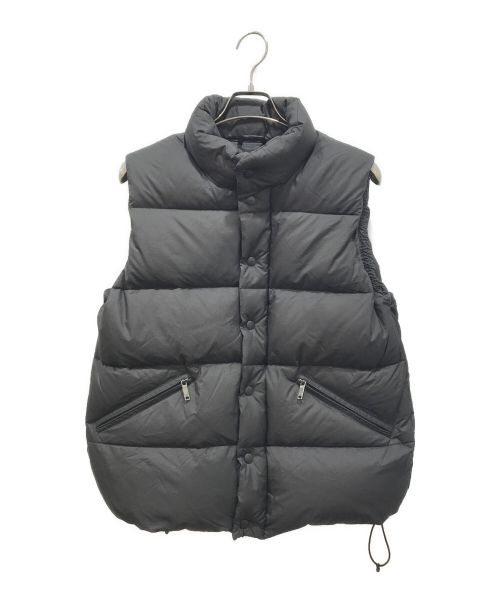 STAMMBAUM（シュタンバウム）STAMMBAUM (シュタンバウム) OLMETEX DOWN VEST ブラック サイズ:Fの古着・服飾アイテム