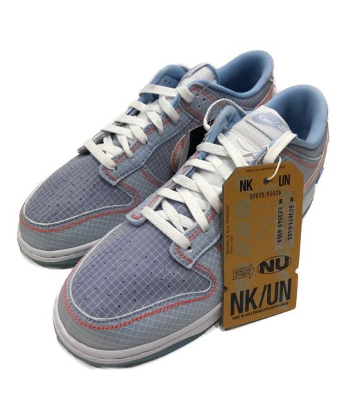 NIKE（ナイキ）NIKE (ナイキ) UNION LA (ユニオン ロサンゼルス) Dunk Low Passport Pack ブルー サイズ:28 未使用品の古着・服飾アイテム