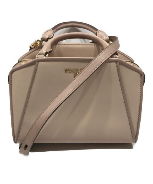 MICHAEL KORS（マイケルコース）MICHAEL KORS (マイケルコース) CLEO SMALL SATCHEL BAG ソフトピンクの古着・服飾アイテム