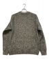 AURALEE (オーラリー) BABY CASHMERE MELANGE KNIT P/O ブラウン×ブラック サイズ:4：29800円