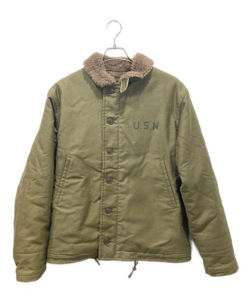 TOYS MCCOY（トイズマッコイ）TOYS MCCOY (トイズマッコイ) N-1 DECK JKT カーキ サイズ:40の古着・服飾アイテム