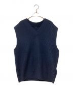 L'appartementアパルトモン）の古着「Knit Vest」｜ネイビー