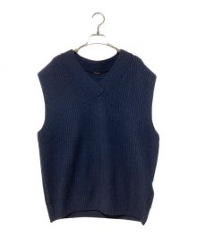 L'appartement（アパルトモン）の古着「Knit Vest」｜ネイビー