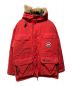 CANADA GOOSE（カナダグース）の古着「ダウンジャケット」｜レッド