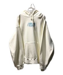 BUDS POOL（バッズプール）の古着「CLASSIC LOGO HOODED SWEAT SHIRT」｜ホワイト