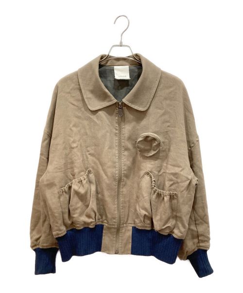 refomed（リフォメッド）refomed (リフォメッド) COIN PURSE JACKET ブラウン サイズ:3の古着・服飾アイテム