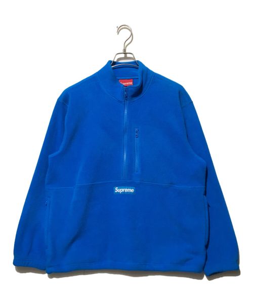 SUPREME（シュプリーム）SUPREME (シュプリーム) Polartec Half Zip Pullover ブルー サイズ:Mediumの古着・服飾アイテム