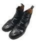 SANDERS（サンダース）の古着「MILITARY CAP TOE CHELSEA BOOT」｜ブラック