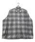 COOTIE PRODUCTIONS（クーティープロダクツ）の古着「Ombre Check L/S Shirt」｜グレー