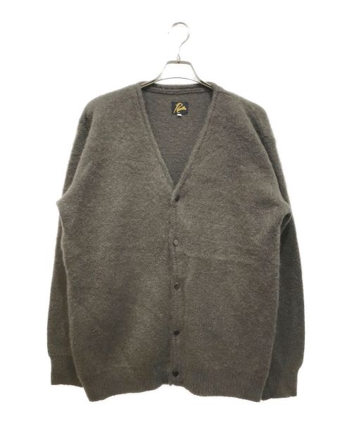 Needles（ニードルズ）Needles (ニードルズ) Mohair Cardigan グレー サイズ:Lの古着・服飾アイテム