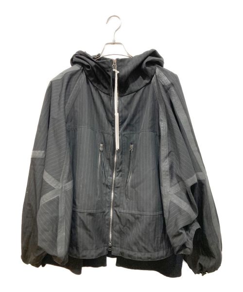 SOUMO（ソウモ）SOUMO (ソウモ) Graphpaper (グラフペーパー) Parachute Hooded Jacket ブラック サイズ:2の古着・服飾アイテム