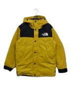 THE NORTH FACEザ ノース フェイス）の古着「MOUNTAIN DOWN JACKET / マウンテンダウンジャケット」｜イエロー×ブラック