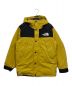 THE NORTH FACE（ザ ノース フェイス）の古着「MOUNTAIN DOWN JACKET / マウンテンダウンジャケット」｜イエロー×ブラック