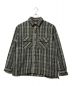 SUPREME（シュプリーム）の古着「22AW Heavy Flannel Shirt」｜ブラック×ホワイト