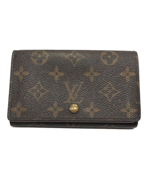 LOUIS VUITTON（ルイ ヴィトン）LOUIS VUITTON (ルイ ヴィトン) モノグラム ポルト モネ・ビエトレゾー ブラウンの古着・服飾アイテム