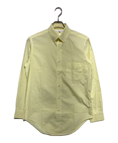 COMME des GARCONS SHIRT（コムデギャルソンシャツ）COMME des GARCONS SHIRT (コムデギャルソンシャツ) ボタンダウンシャツ イエロー サイズ:Mの古着・服飾アイテム