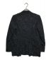 COMME des GARCONS HOMME PLUS (コムデギャルソンオムプリュス) ジャガードテーラードジャケット ネイビー サイズ:S：23000円