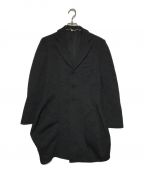 COMME des GARCONSコムデギャルソン）の古着「デザインコート」｜ブラック