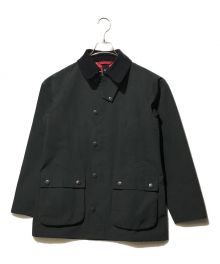 Barbour（バブアー）の古着「BEDALE 2レイヤー ブルゾン スリムフィット」｜ダークグリーン