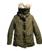 CANADA GOOSEカナダグース）の古着「Charlotte Parka Heritage」｜グリーン