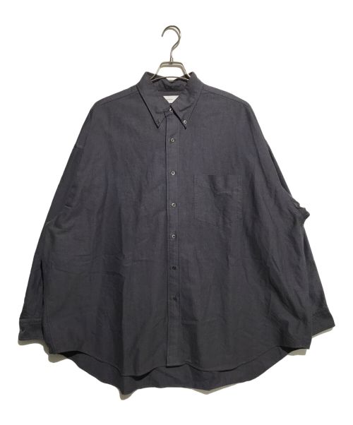 Graphpaper（グラフペーパー）Graphpaper (グラフペーパー) Oxford Oversized B．D Shirt グレー サイズ:Fの古着・服飾アイテム