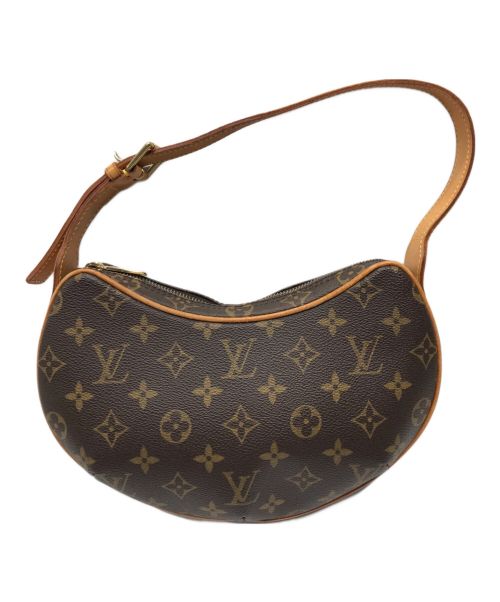 LOUIS VUITTON（ルイ ヴィトン）LOUIS VUITTON (ルイ ヴィトン) ポシェットクロワッサン ブラウンの古着・服飾アイテム