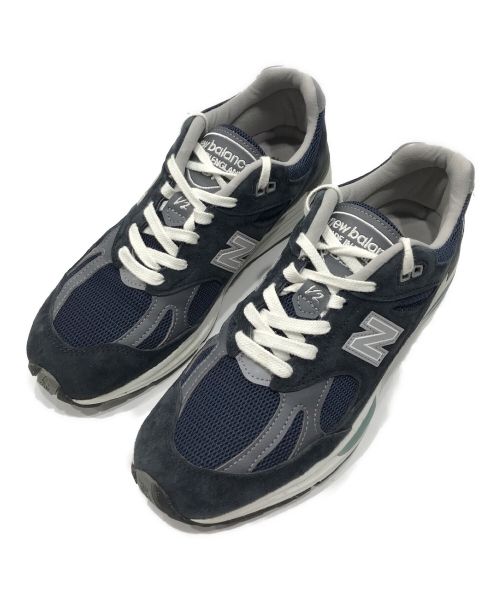 NEW BALANCE（ニューバランス）NEW BALANCE (ニューバランス) ローカットスニーカー ネイビー サイズ:UK71/2　US8の古着・服飾アイテム