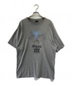 stussy×NEIGHBORHOODステューシー×ネイバーフッド）の古着「25th ANNIVERSARY HANDSIGN TEE」｜グレー