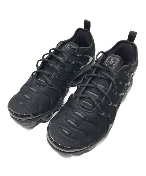 NIKE（ナイキ）NIKE (ナイキ) AIR VAPORMAX PLUS ブラック サイズ:US10 UK9 EUR44の古着・服飾アイテム