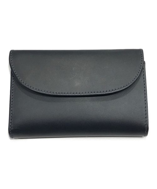 Whitehouse Cox（ホワイトハウスコックス）Whitehouse Cox (ホワイトハウスコックス) S7660 3FOLD WALLET ネイビーの古着・服飾アイテム