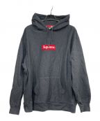 SUPREMEシュプリーム）の古着「box logo hooded sweatshirt」｜グレー