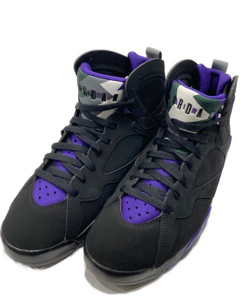 NIKE（ナイキ）NIKE (ナイキ) AIR JORDAN 7 RAY ALLEN ブラック×パープル サイズ:US10-UK9の古着・服飾アイテム