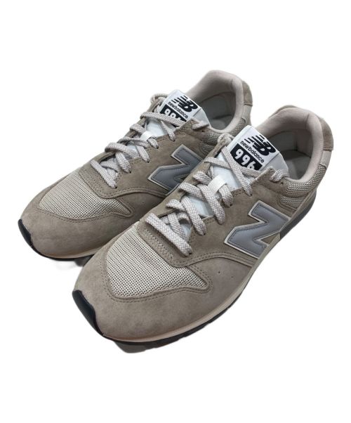 NEW BALANCE（ニューバランス）NEW BALANCE (ニューバランス) ローカットスニーカー ベージュ サイズ:US10 UK9 EUR44の古着・服飾アイテム