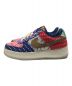 NIKE (ナイキ) NIKE AIR FORCE 1LOWRETRO SUMMER レッド×ブルー サイズ:UK5.5：7000円