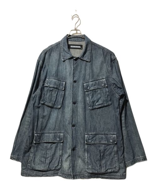 NEIGHBORHOOD（ネイバーフッド）NEIGHBORHOOD (ネイバーフッド) 21SS FATIGUE-D/ C-JKT インディゴ サイズ:XLの古着・服飾アイテム