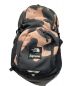 SUPREME（シュプリーム）の古着「21AW Bleached Denim Print Pocono Backpack」｜ブラック×ベージュ