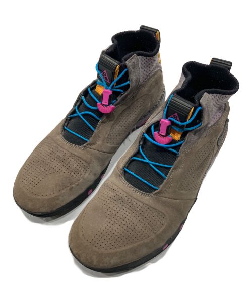 NIKE ACG（ナイキエージーシー）NIKE ACG (ナイキエージーシー) Ruckel Ridge Gunsmoke ブラウン サイズ:US10 UK9 EUR44の古着・服飾アイテム