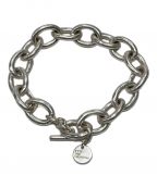 s'yteサイト）の古着「BRASS CHAIN MANTEL BRACELET」｜シルバー