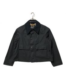 Barbour（バブアー）の古着「SPEY  ダック コットン ショートレングス ブルゾン」｜ネイビー