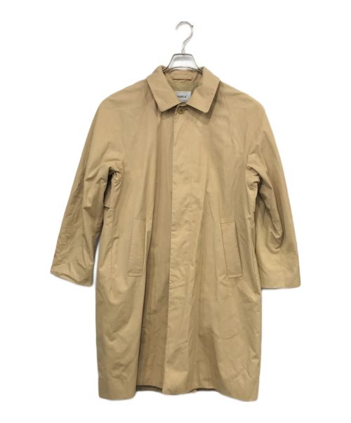 YAECA（ヤエカ）YAECA (ヤエカ) SOUTIEN COLLAR COAT STANDARD ベージュ サイズ:Mの古着・服飾アイテム