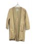 中古・古着 YAECA (ヤエカ) SOUTIEN COLLAR COAT STANDARD ベージュ サイズ:M：20000円