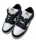 NIKE SBナイキエスビー）の古着「Nike SB Dunk Low Court(ナイキSBダンクLOW PRO)」｜ブラック×パープル×ホワイト