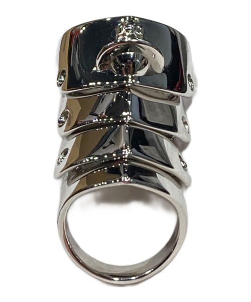 Vivienne Westwood（ヴィヴィアンウエストウッド）Vivienne Westwood (ヴィヴィアンウエストウッド) Armour Ring シルバー サイズ:-の古着・服飾アイテム