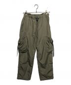 N.HOOLYWOODエヌ ハリウッド）の古着「23SS TEST PRODUCT EXCHANGE SERVICE CARGO PANTS」｜カーキ