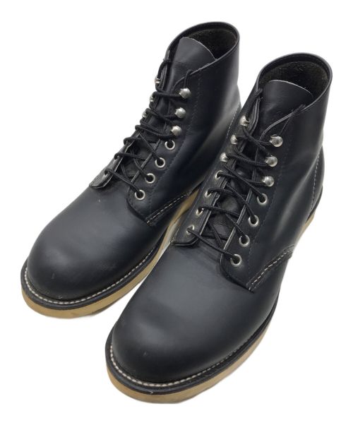 RED WING（レッドウィング）RED WING (レッドウィング) 6-inch Classic Round ブラック サイズ:USA8 UK7 EUR41の古着・服飾アイテム