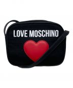 LOVE MOSCHINOラブモスキーノ）の古着「ショルダーバッグ」｜ブラック