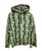 SUPREME×THE NORTH FACEシュプリーム×ザ ノース フェイス）の古着「23AW Leaf Hooded P/O Sweatshirt」｜ブラック×グリーン