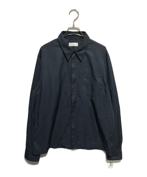 DRIES VAN NOTEN（ドリスヴァンノッテン）DRIES VAN NOTEN (ドリスヴァンノッテン) Corran Shirt ネイビー サイズ:Lの古着・服飾アイテム